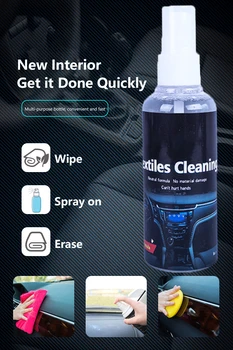 

1PC 30ml Car Interior Cleaning Tool Multifunctional Refurbishing Leather Plastic cleaner For Car Home Accessories