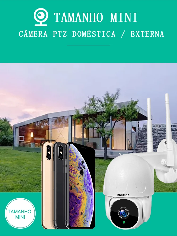 2mp câmera de rastreamento automático câmera sem