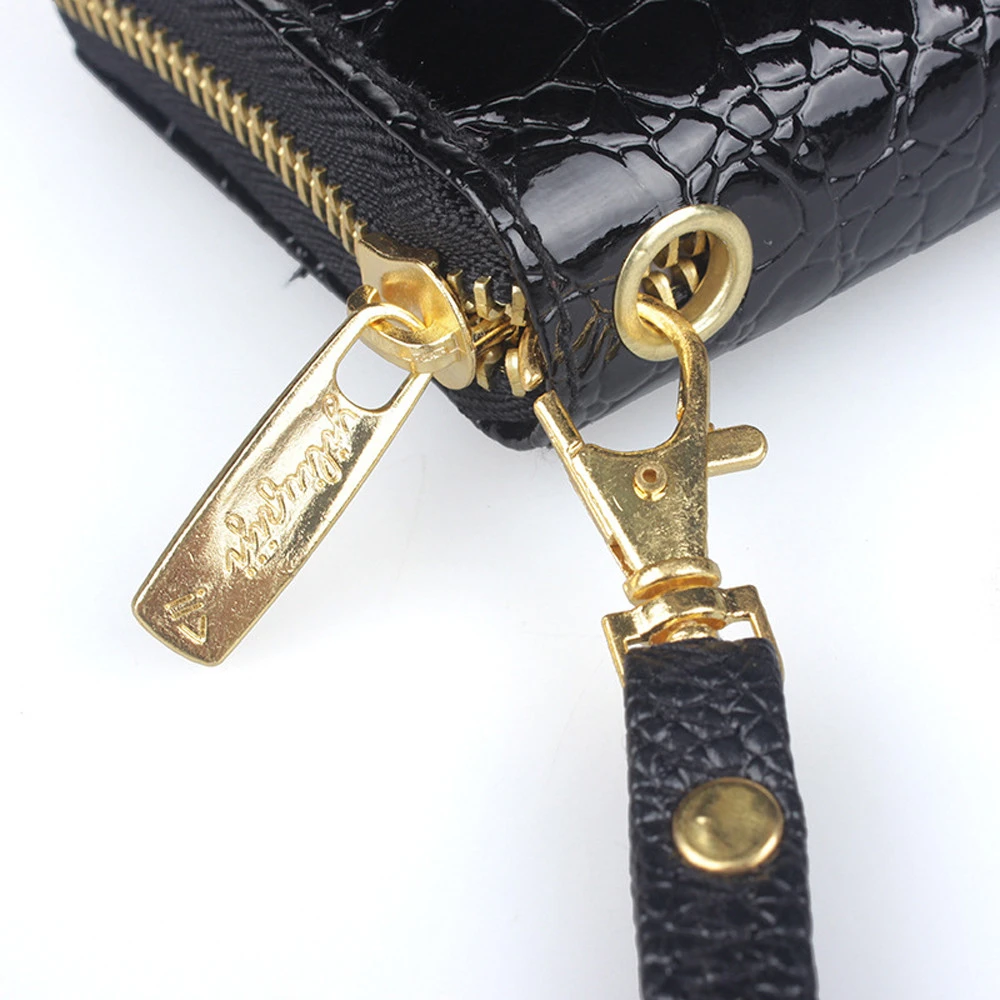 2019 New Design Women PU Leather Wallet High Quality Tone Road Wallet Coin Bag Long Zipper Fashion Hot Sale 818