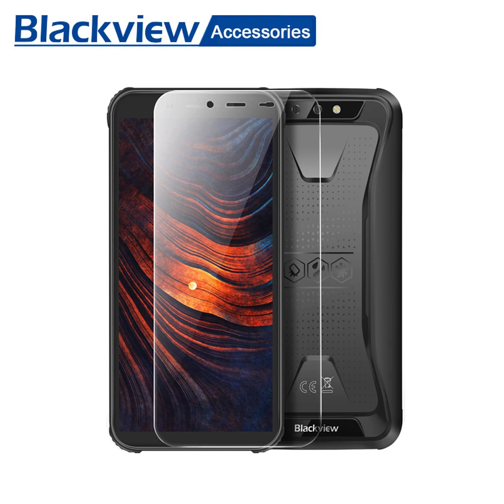

Blackview Tempered Glass Front Film For BV5500 Pro smartphone 2.5D High Quality Scratch-proof Screen Glass Protector for BV5500