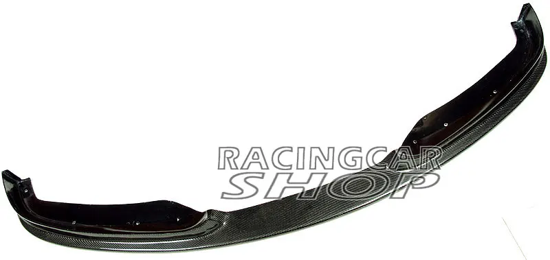 H STYLE REAL CARBON FIBER FRONT BUMPER LIP SPOILER FOR BMW F30 3-SERIES SEDAN 2012UP