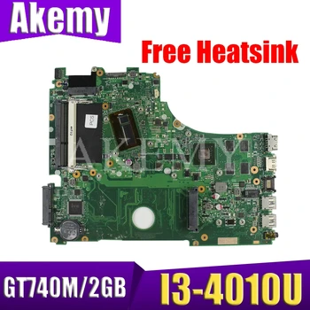 شراءجديد اللوحة ل ASUS X750J X750JB X750JN K750J A750J اللوحة المحمول W/ GT740M/2GB I3-4010U شحن غرفة التبريد 4GB RAM