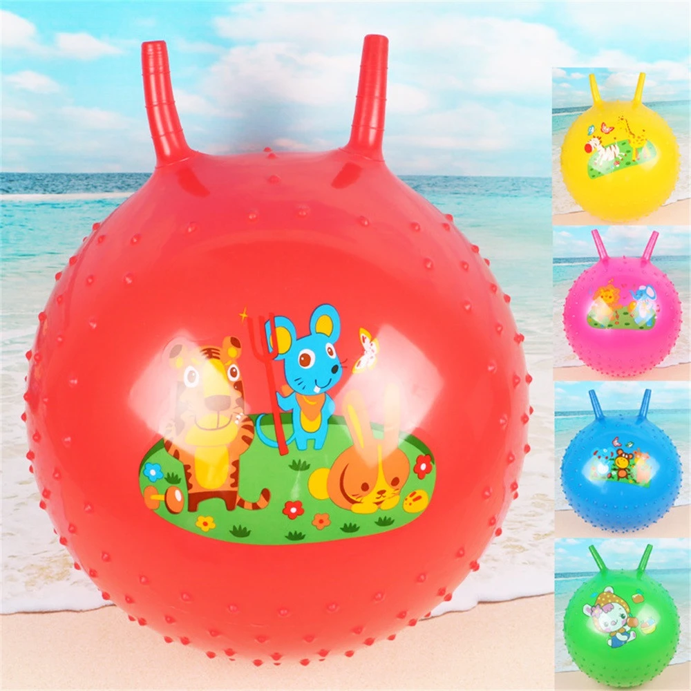 bouncy ball with handles