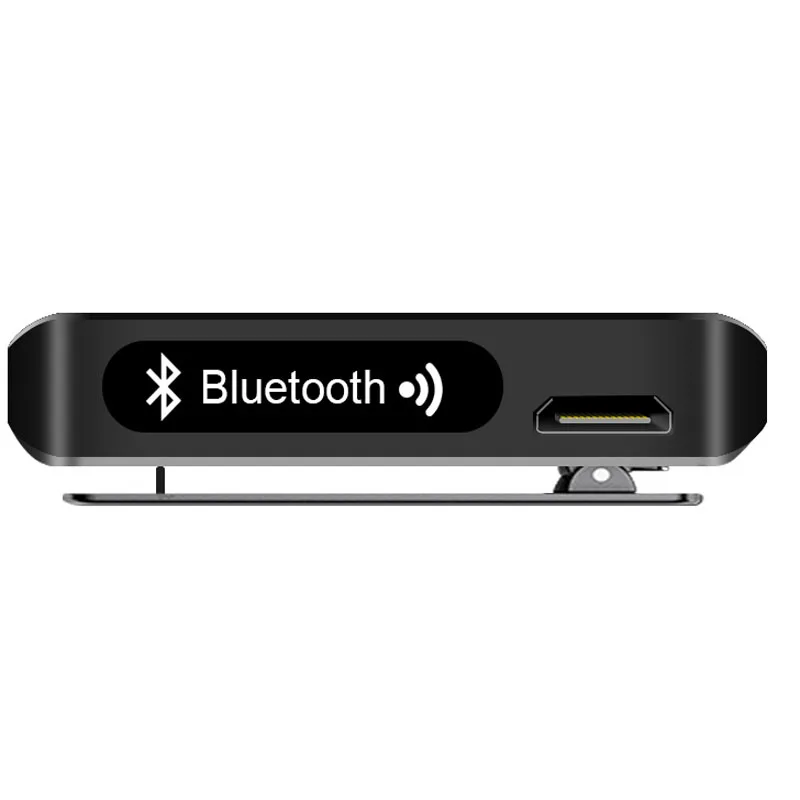 Спортивный MP3-плеер RUIZU M5 с Bluetooth и клипсой 8 ГБ, мини, полный сенсорный экран, поддержка FM, запись, электронная книга, часы, шагомер