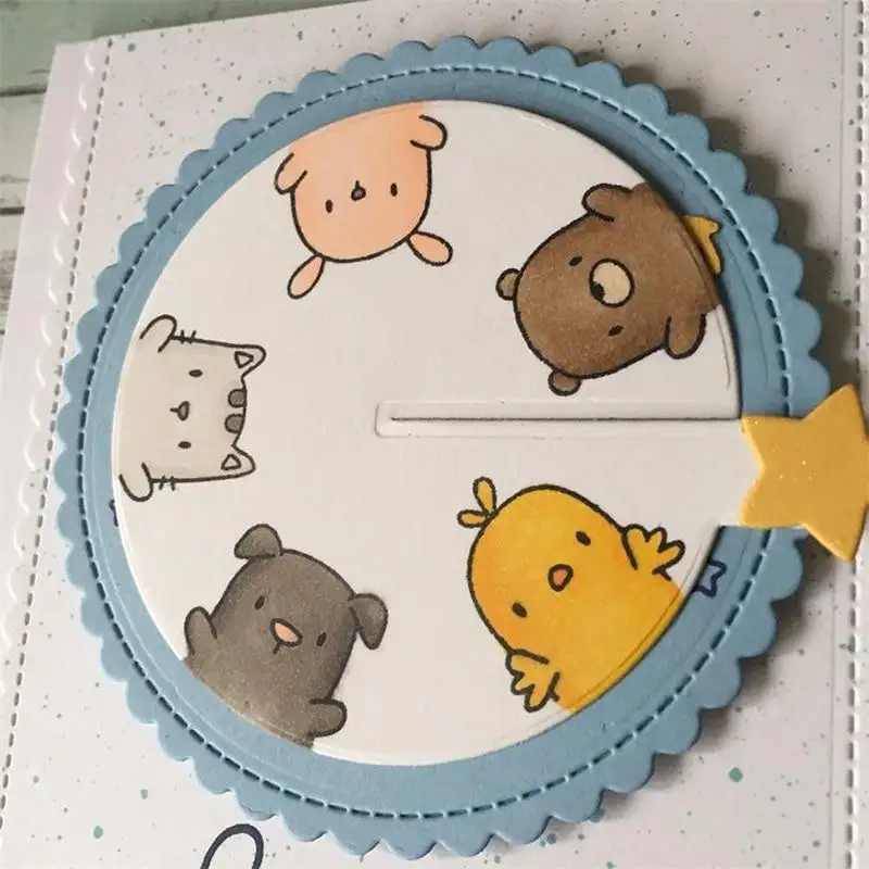 Metal Cutting Dies AliliArts Sliding wheel diy Scrapbooking Photo Album Decorative Embossing PaperCard Crafts Die
