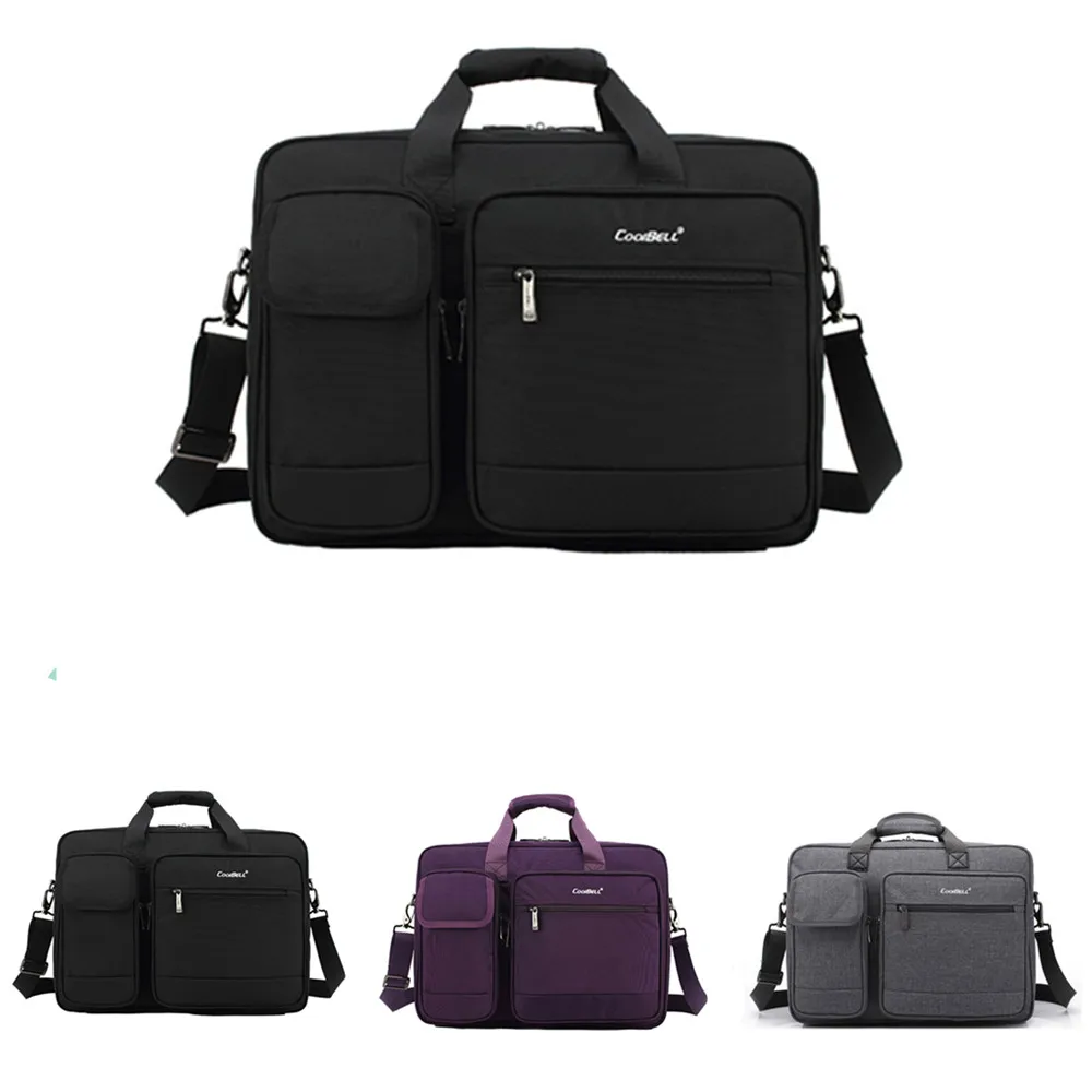 

COOLBELL Bag 15.6/17.3 inch Portable Laptop Bag For Men And Women Hand Business Bag Nylon Waterproof Shoulder Bag