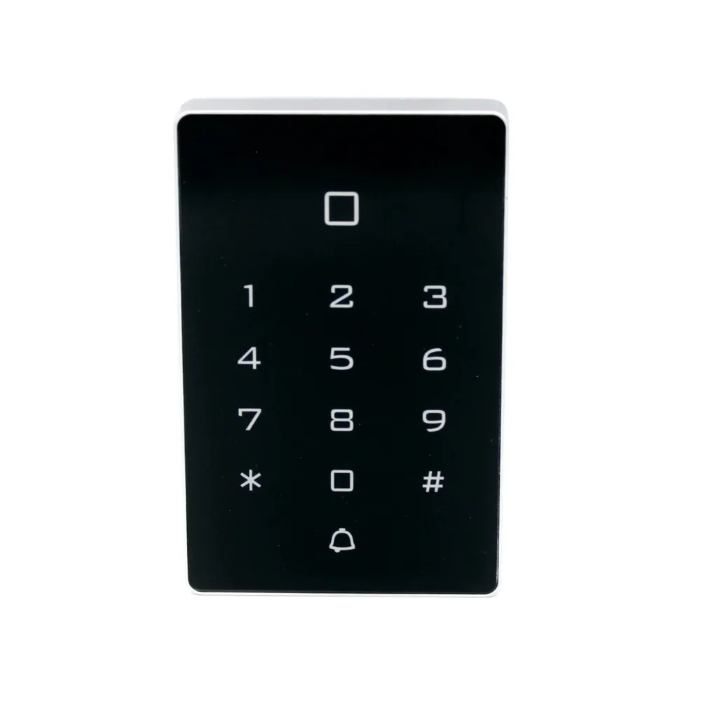 Подсветка сенсорная 125 кГц RFID карта контроля доступа клавиатура EM кард-ридер Дверной замок открывалка wiegand 26 выход анти-разборная сигнализация