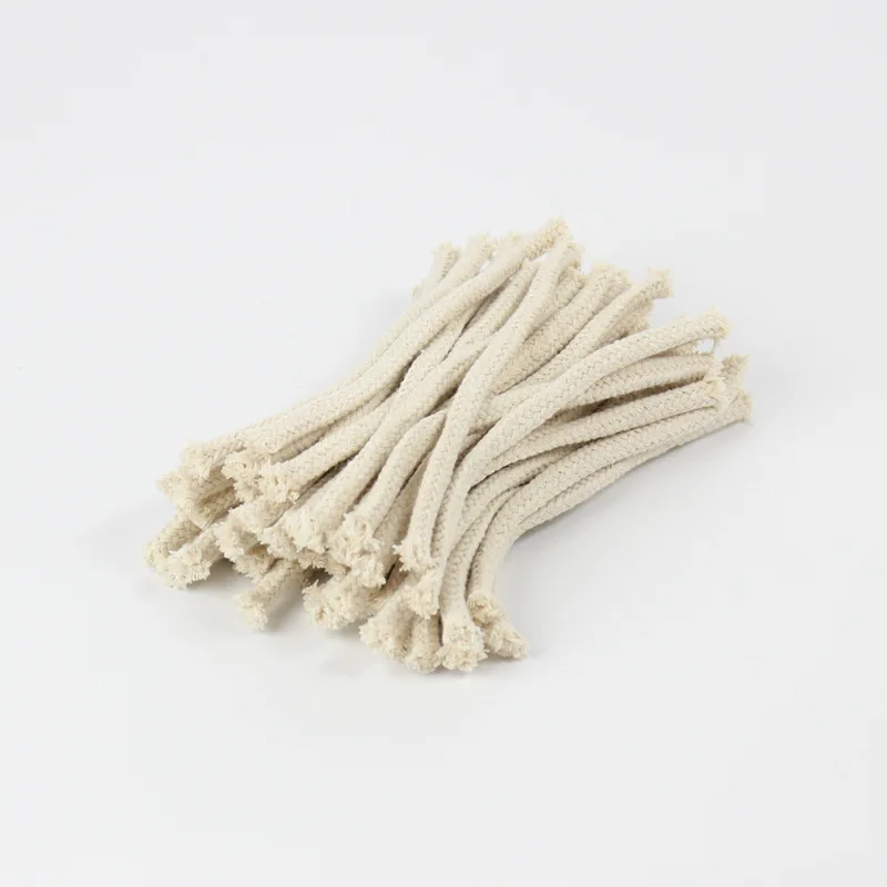 5pcs 15cm Round cotton wick Teaching Equipment Alcohol lamp Burner Wick Chemical Laboratory Supplies