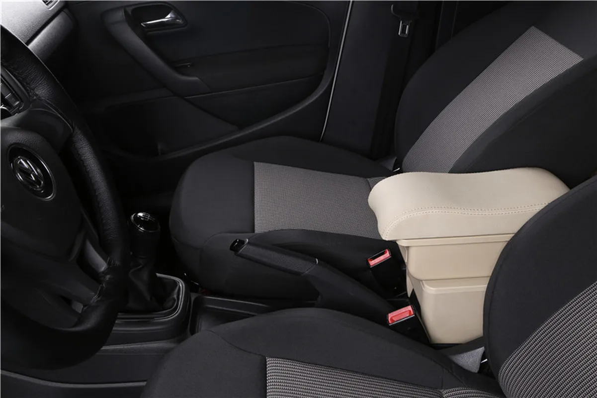 Для KIA Rio 4 подлокотник коробка центральный магазин содержание коробка с подстаканником продукты интерьер автомобиля-Стайлинг аксессуар 2011- USB