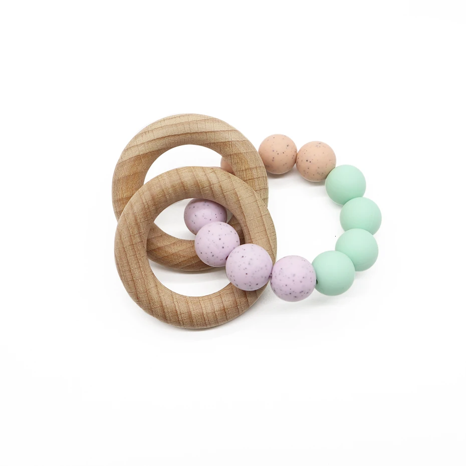 baby teething silicone beads