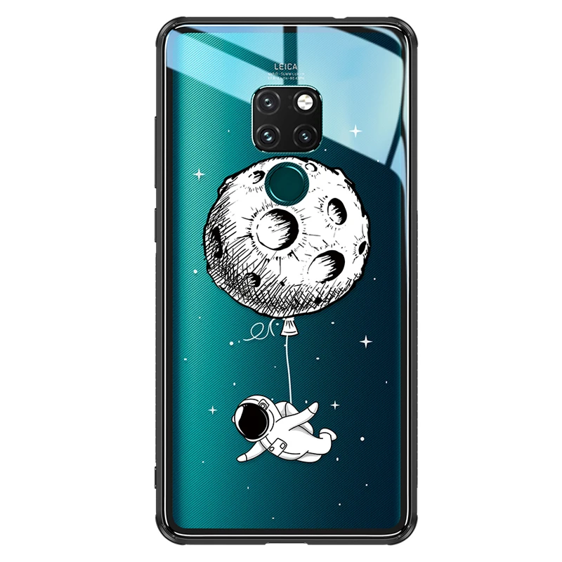 Чехол Vpower для huawei mate 20 Pro, прозрачный, закаленное стекло mate 20 mate 20 Pro, чехол, гладкая защитная крышка, оболочка