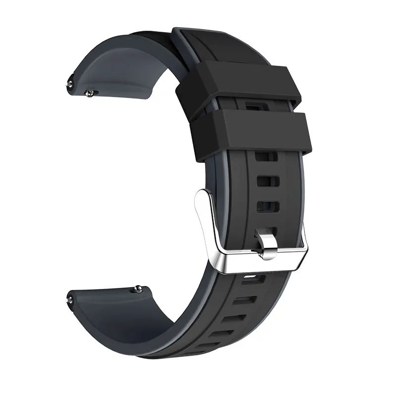 22 мм силиконовый ремешок для huawei Watch GT 2 46 мм/GT Active 44 мм умный сменный Браслет для samsung Galaxy Active2 2 46 мм