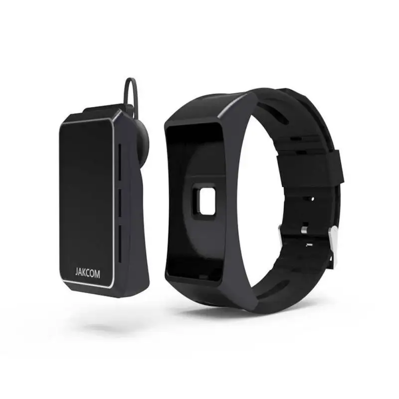 JAKCOM смарт-браслет B3 Bluetooth Смарт-Браслет беспроводные наушники HD OLED дисплей монитор сердечного ритма умный Браслет