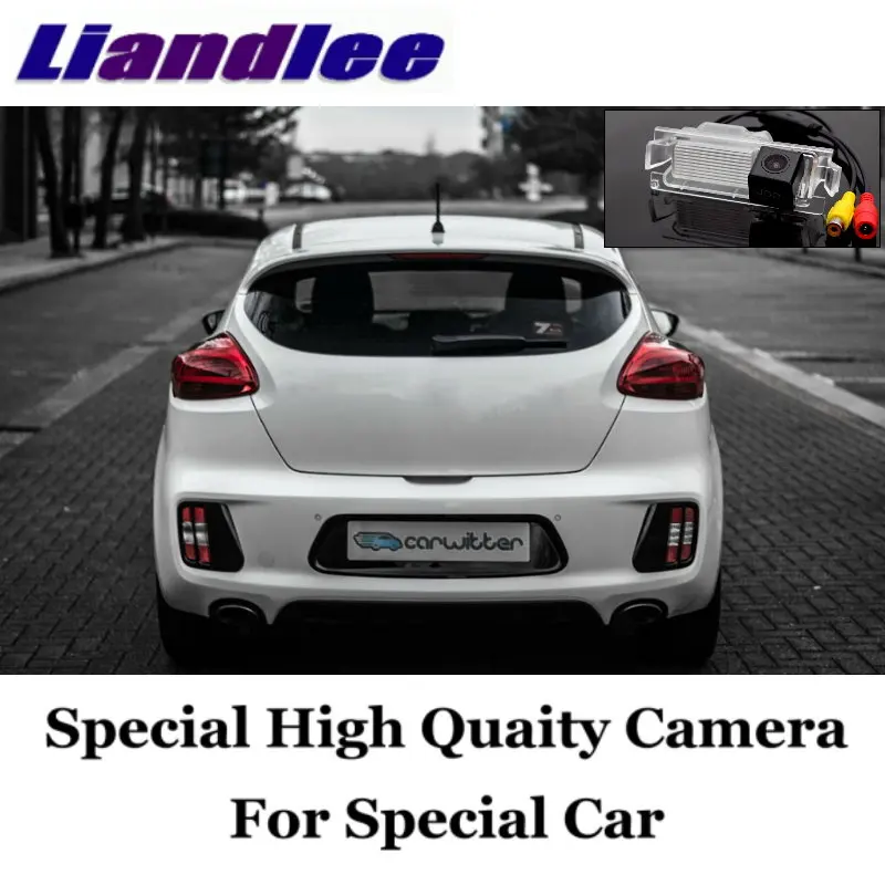 Liandlee резервная камера заднего вида для kia ceed 2 JD 2012~ 3d 5d хэтчбек ночного видения номерной знак парковочная камера