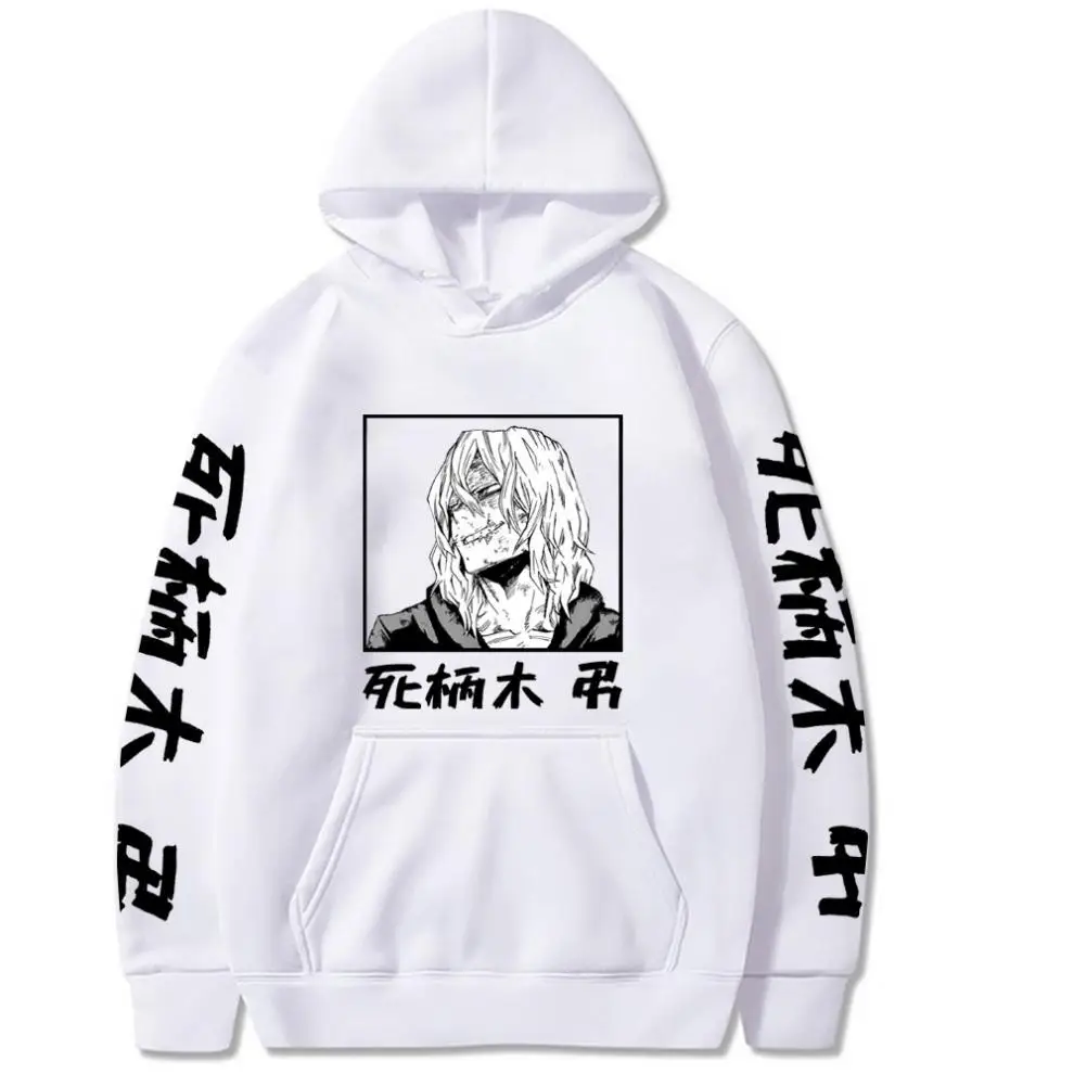 

New Anime My Hero Academy Bakugou Dabi Hoodies Men/Women Fashion Casual Sweatshirt Harajuku Unisex Pullover Streetwear for Teen