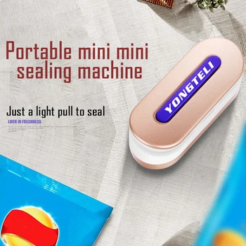 

New 7 Color Portable Mini Sealing Household Machine Heat Sealer Capper Food Saver For Plastic Bags Package Mini Gadgets#9