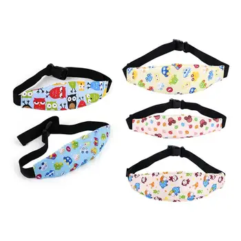 

Baby Stroller Seat Cotton And Sandwich Rectangle Shape Snoring Sleeping Safety Belt Sleeping Artifact 1 Piece