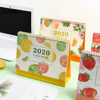 

2020 Watermelon Lemon Fresh Fruit Series Calendar DIY Desk Calendar Daily Schedule Planner 2019.07~2020.12