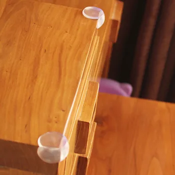 

10Pcs Children Safety Collision Angle Spherical Transparent Protective Corner QX2D