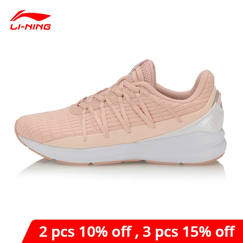 Женские беговые кроссовки Li Ning с подушкой из реактора удобная спортивная обувь