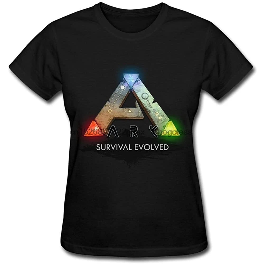 Женская футболка Xinda с изменяющимся логотипом Ark Survival | Мужская одежда