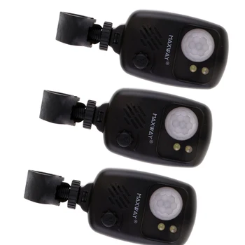 

3pcs Security Infrared Motion Sensor PIR Alarm For Fishing Camping