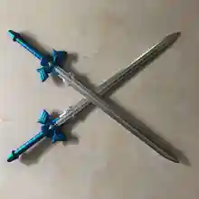 80 см Косплей из ПУ меч реквизит для косплея Хэллоуин ссылка 1:1 skySword ссылка оружие ролевые игры фигурка безопасная детская игрушка