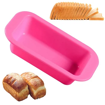 

3D Rectangular Form Silicone Moon Cake Pan Mold DIY Pastry Kitchen Cake Decorating Tools Baking Toast Bread Moulds Kitchen Tools