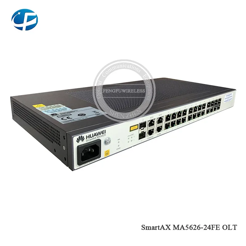HUA WEI SmartAX MA5626-24FE-AC 220 В/110 В AC ПИТАНИЕ обратное POE Питание FTTH GPON EPON ONT шасси, для 24 портов ethernet
