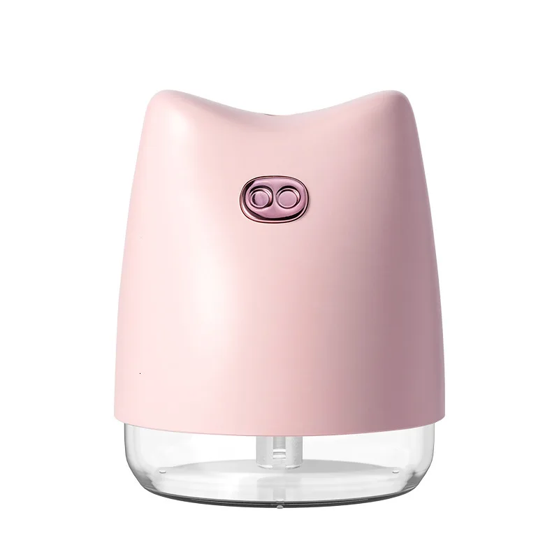 Pink Увлажнитель Usb бытовой атмосферный будет емкость распылитель маленький отдых свинья офисный Настольный подарок - Цвет: Pink