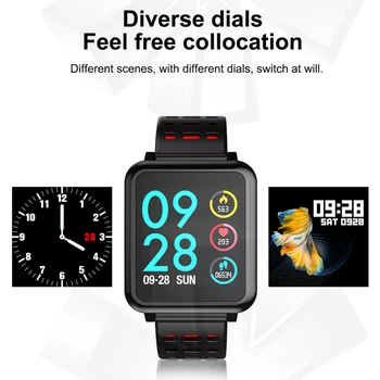 

HotSmart Bracelet Automatic Color Screen Monitoring Heart Rate Information Push