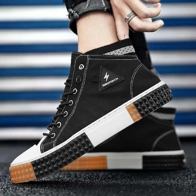 Ooikopashion Oxford Fabric sneakers men - Image 4