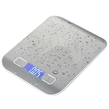 

Waterproof 5Kg/1G Digital Electronic Kitchen Food Diet Scale Weight Balance