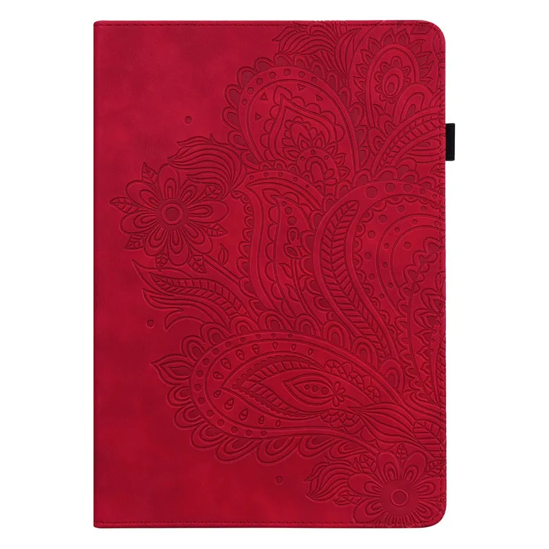coque en cuir gaufré pour tablette étui pour galaxy tab tab horizon