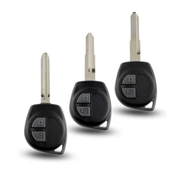 KeyforkessShell chiave a distanza per auto pieghevole a vibrazione modificata per Suzuki WIFT SX4 ALTO Splash Vauxhall Agila 2005-2010 Pad in gomma 2BTN - YIQIXIN Shell chiave a distanza per auto pieghevole a vibrazione modificata per Suzuki WIFT SX4