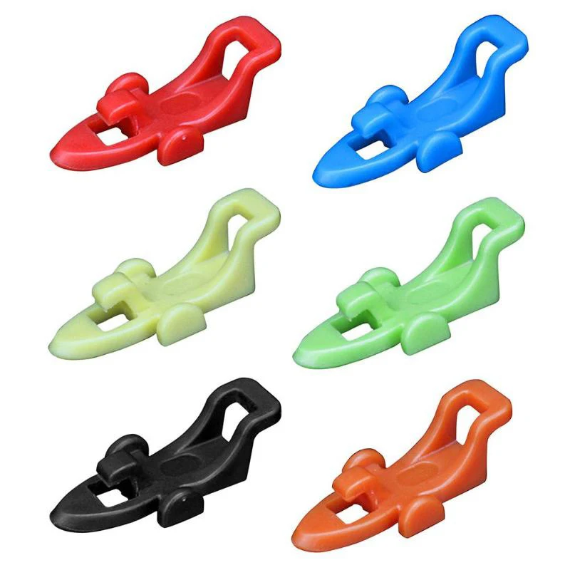 

6 Colors Fishing Hook Keeper Fishing Rod Lure Bait Safety Holder Plastic Hanger Fish Tackle Gadgets Accessories Tool Pesca