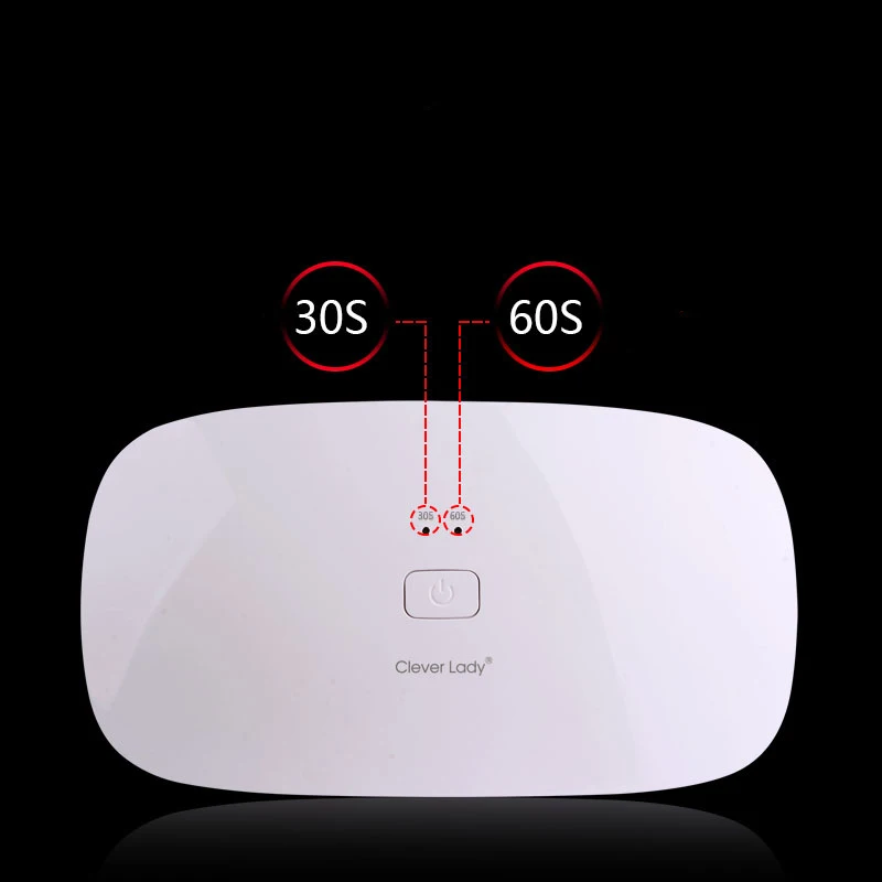 Брендовая мини 24 Вт УФ светодиодная лампа для сушки ногтей Портативный USB кабель 15 шт. светодиодный светильник бисер УФ-гель для ногтей Таймер 30 s/60 s сушилка лампа инструмент