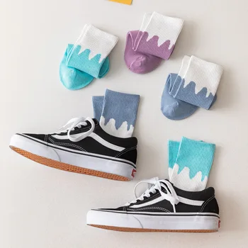 

2020 Cream Flowing New Autumn and Winter Breathable Stockings Japanese Adult Cotton Stockings