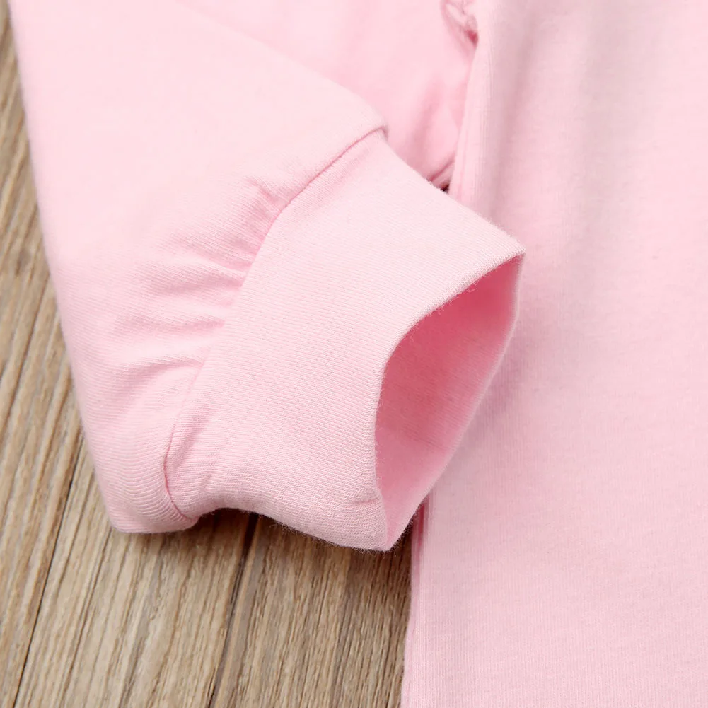 UK/Осенняя Одежда для новорожденных девочек 0-24 месяцев, комбинезон с длинными рукавами, комбинезон
