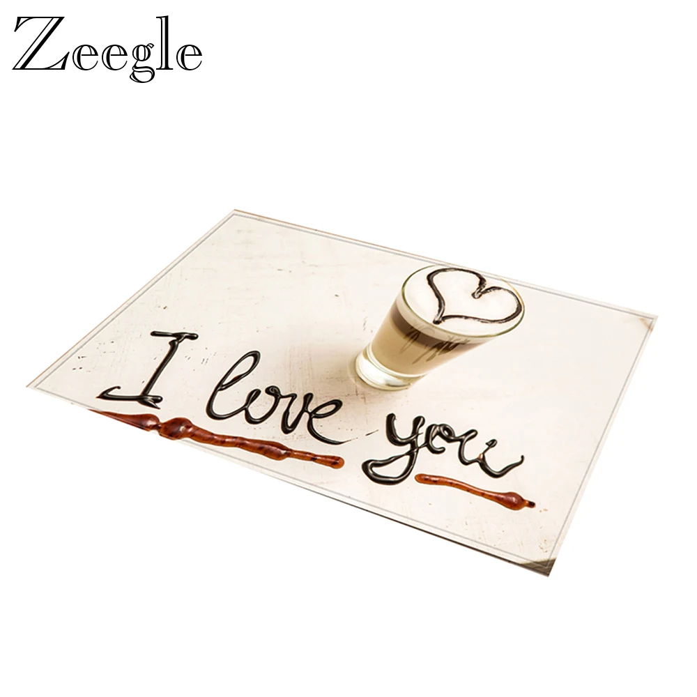Zeegle Floor Mat Doormat Anti-slip Bathroom Carpet Living Room Outdoor Washable Hallway Kitchen Rug Foot | Дом и сад