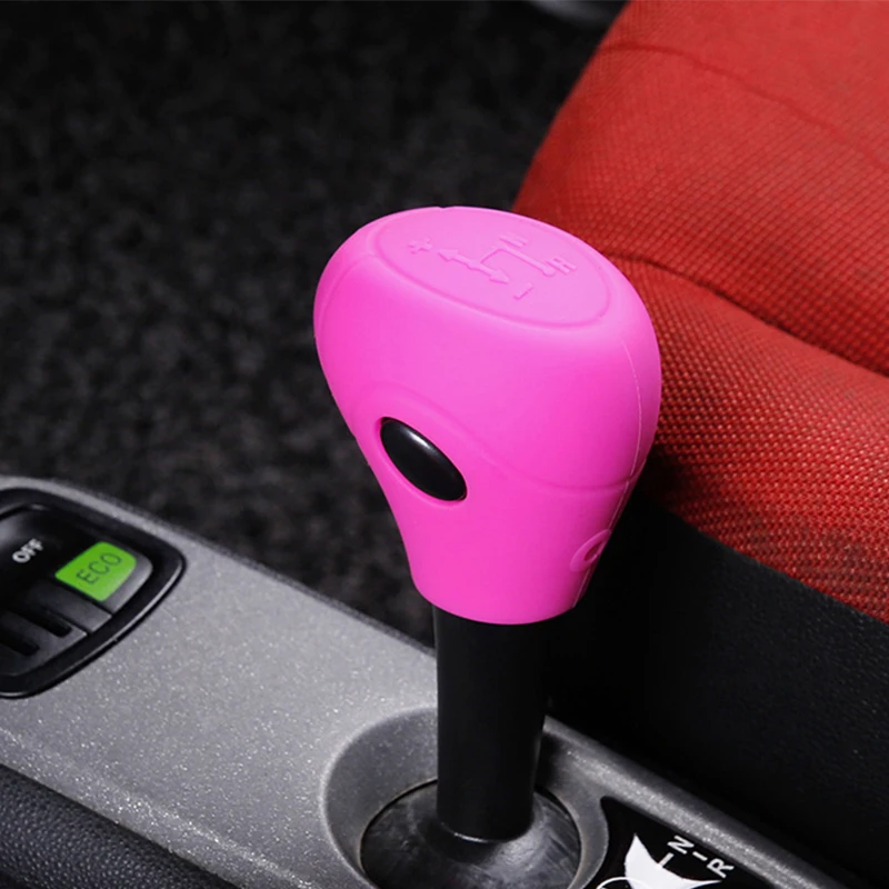 

Car Gear Shift Collars Handbrake Cover Non-slip Silicone Case For Smart 451 fortwo Car Interior Styling Decoration Accessories