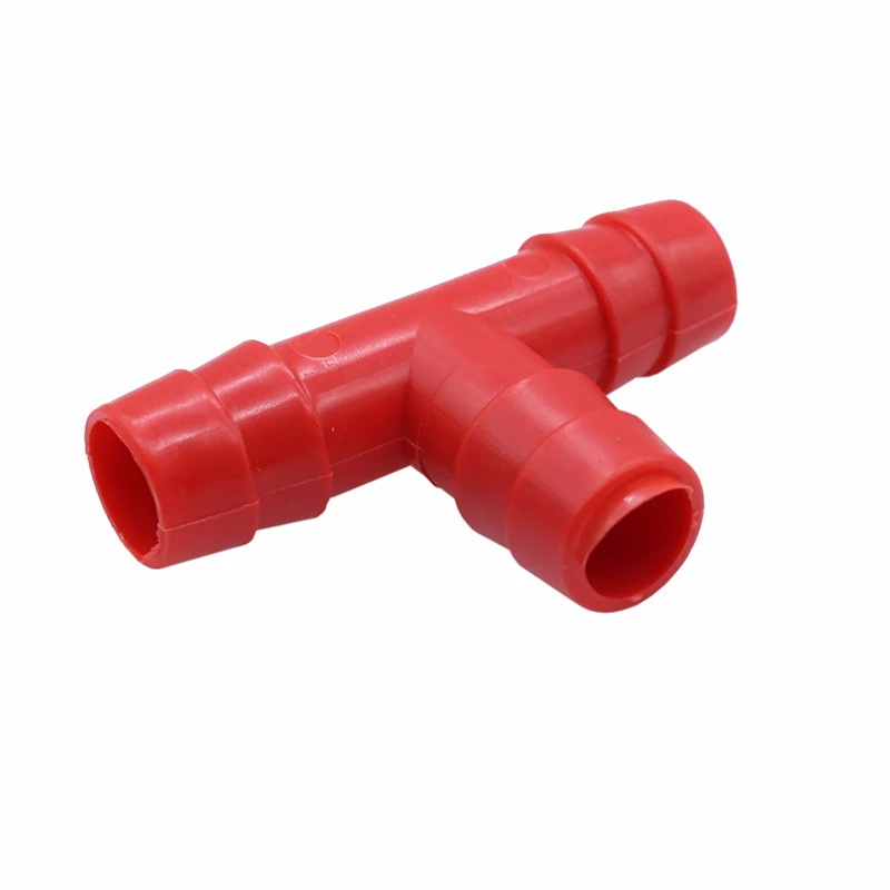 Farming Supplies Plastic Tee Diameter 1cm Bird Rabbit Drinking