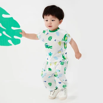 

Kids Girls Boys Mosquito-proof Pants Summer Octopus Pants Baby Girl Cotton Trousers 1-4 Year Old Children's Loose Household Pant