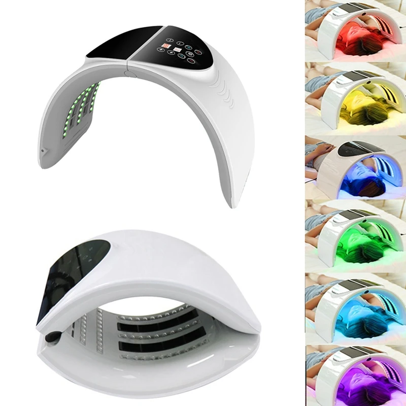  New 7 Color LED Photon Light Therapy Beauty Instrument Foldable PDT Facial Beauty Machine Skin Reju - 4000231520244