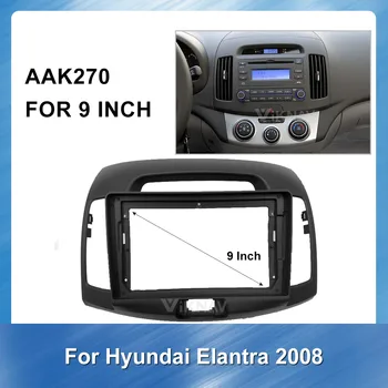 

Car Radio Fascia for Hyundia old Yuedong 2008 DVD frame Dash Mount Kit Adapter Trim Facial Panel Frame Dashboard 2 Din