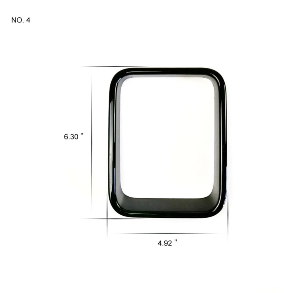 

7pcs Grill Rings Gloss Inserts Trim.front Accessories Auto Replacement