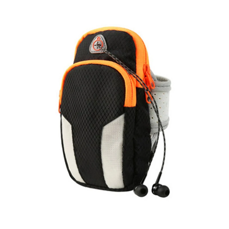 Only Black bag Водонепроницаемый спортивный нарукавник для бега Brassard, сумка, чехол для мобильного телефона, нарукавная сумка, держатель, для спорта на открытом воздухе, для телефона, на руку, pou - Цвет: Only Black bag