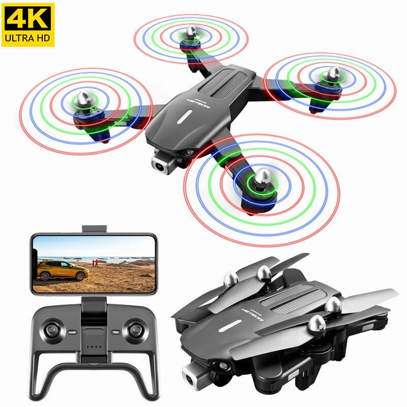 syma x20 rc helicopter with camera Kid 4K Folding Uav Dazzling Lights Mobile Phone Remote Control Quadcopter Streamer Positioning Dual Camera Aerial RC Aircraft quadcopter drone remote control