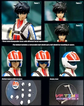 

Genuine authorized KitzConcept Battlestar 1/12 a Pfizer Carter movable Hand Doll Toy