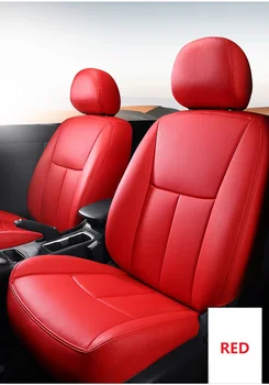 

Custom Fit Car Accessories Seat Covers For 5-seater Full Set Car Seat Covers Top Quality Leather Specific For Year Make Model 10